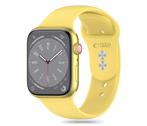 TECH-PROTECT Silicone do Apple Watch 44/45/46/49 mm Canary Yellow 5906302310081 - 1285542 - zdjęcie